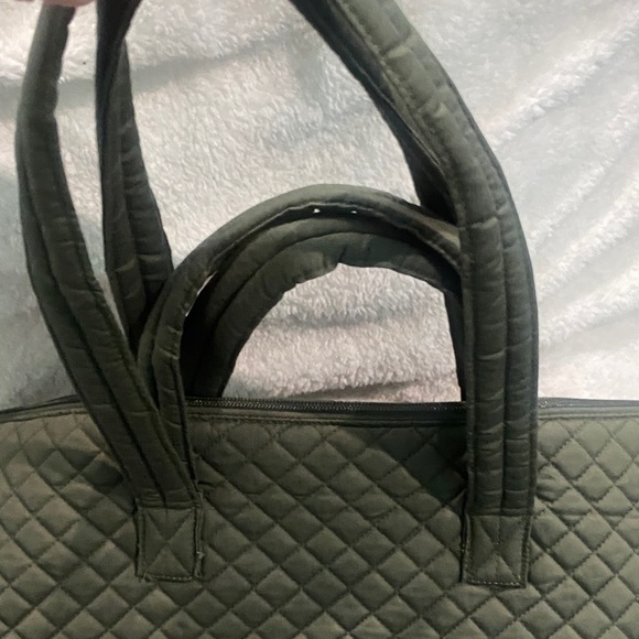 Vera Bradley Slouchy Tote in “Climbing Ivy Green” - Picture 5 of 9